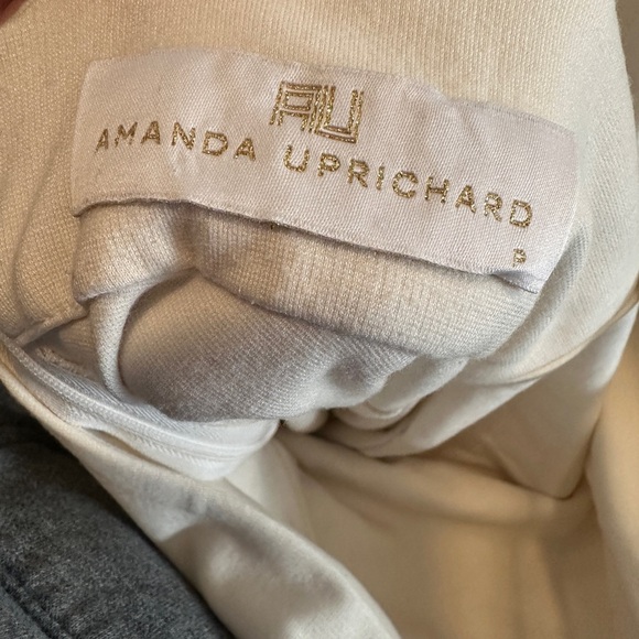 Elegant Cream Sleeveless Dress Amanda uprichard - Picture 4 of 4